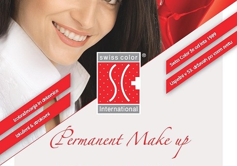 Permanentni Make-up tečaji in delavnice po konceptu Swiss Color International
